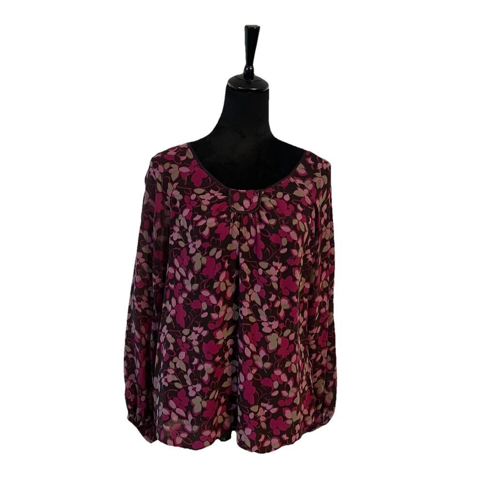 J. Jill Women’s Top‎ Medium 100% Silk